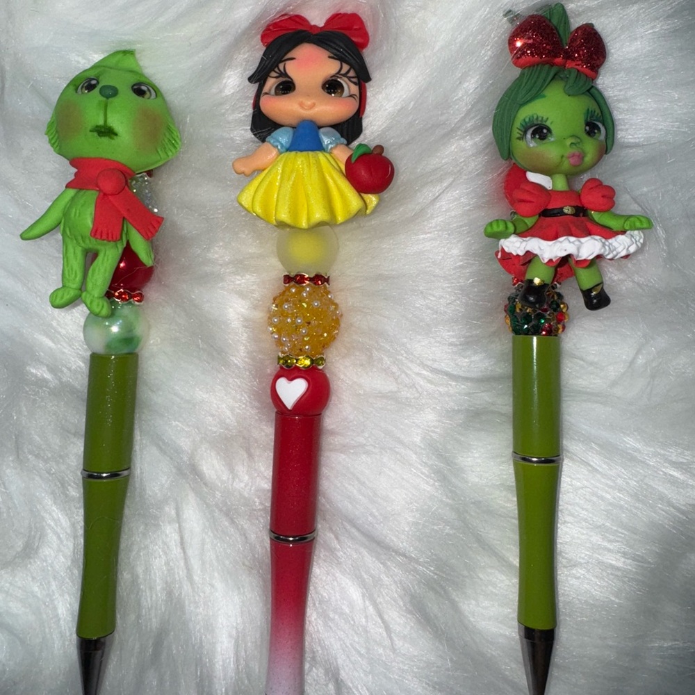 Clay doll pens 🖊️🤍